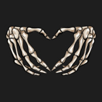 Skeleton Heart Heavyweight Hoodie | Teevron