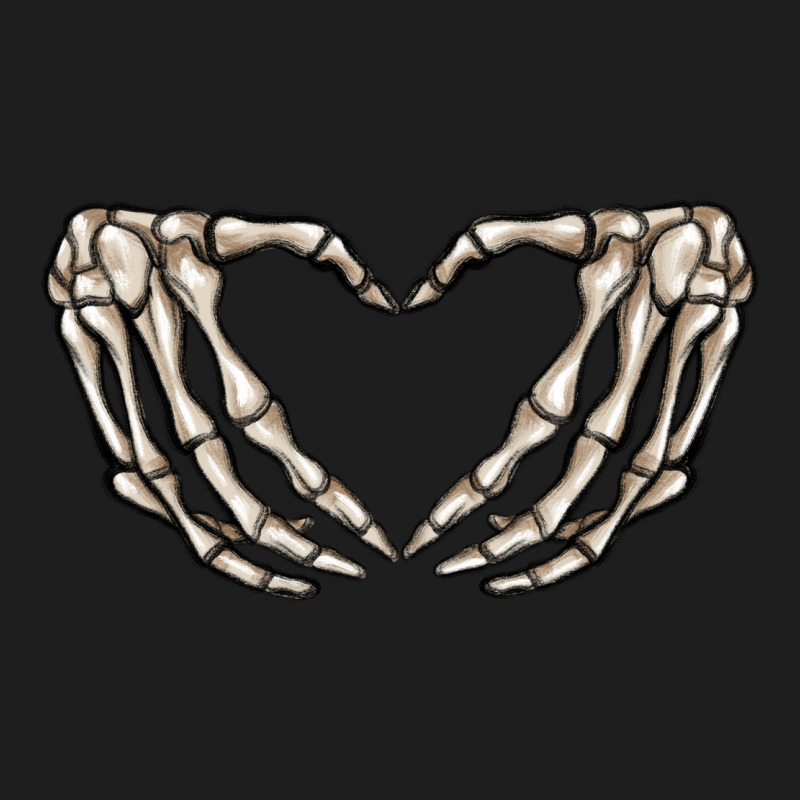 Skeleton Heart Heavyweight Hoodie by MaliasSmallBusiness | Teevron