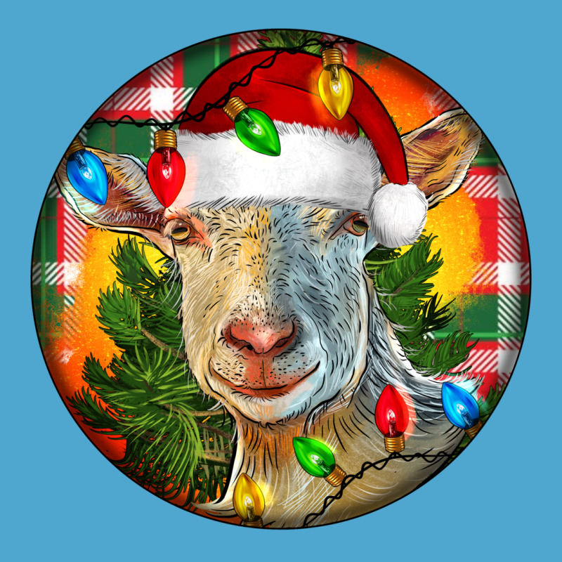 Saanen Goat Christmas Premium Hoodie by LillyAllenDesigns | Teevron