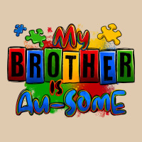 My Brother Is Ausome Autism Heavyweight Sweatshirt | Teevron