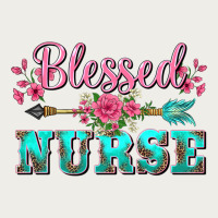 Western Blessed Nurse Pink Floral Arrow Zipper Hoodie | Teevron