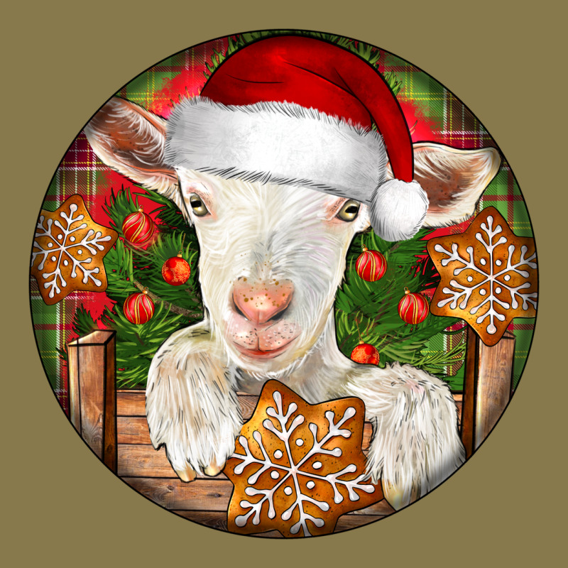 Baby Cashmere Goat Christmas Premium Hoodie by LillyAllenDesigns | Teevron