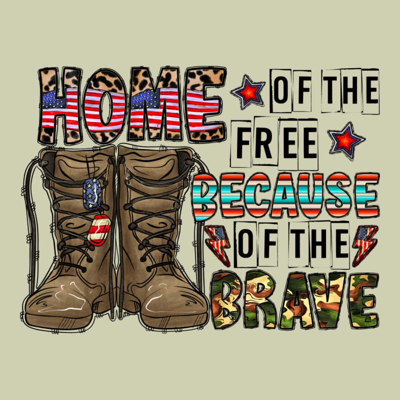 Home Of The Free Beacause Of The Brave Heavy Core Tee by CowhideDigitalArt | Teevron
