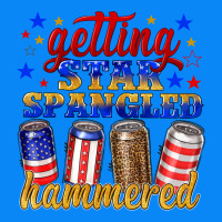 Getting Star Spangled Hammered Zipper Hoodie | Teevron