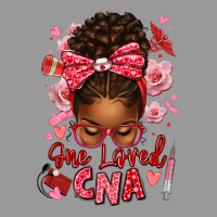 One Loved Cna Afro Messy Bun Vintage Hoodie | Teevron