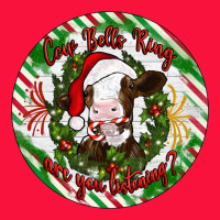 Christmas Cow Bells Ring Are You Listening Classic Tee | Teevron