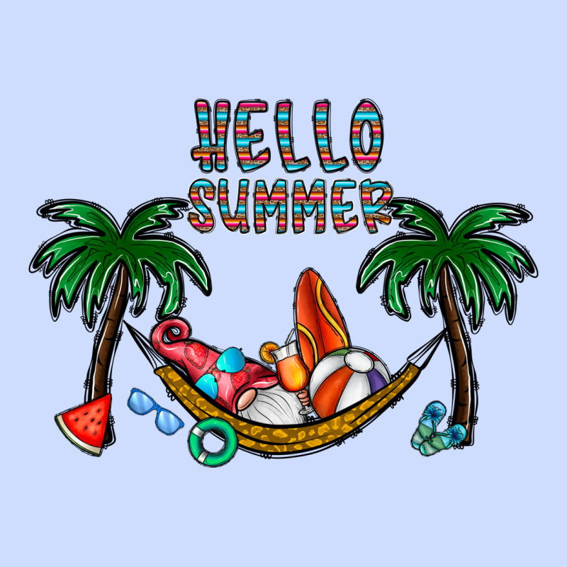 Hello Summer Urban Heavy Tee by CowhideDigitalArt | Teevron