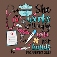 She Works Willingly With Her Hands Premium Sweatshirt | Teevron