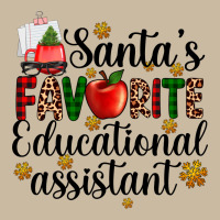 Santa's Favorite Educational Assistant Long Sleeve Tee | Teevron