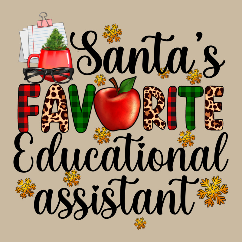 Santa's Favorite Educational Assistant Long Sleeve Tee by AdoDesignShop | Teevron