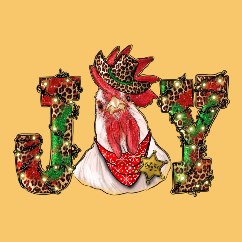 Christmas Joy With Rooster Vintage Hoodie by RanaPortraitStore | Teevron