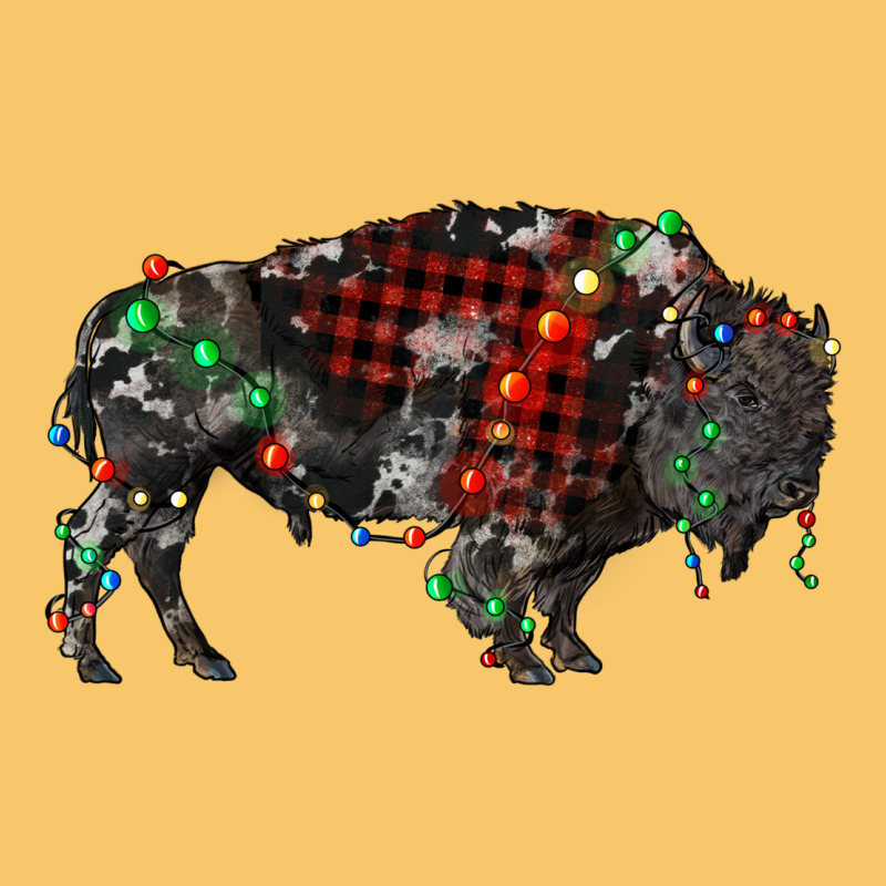 Christmas Bison Vintage Hoodie by RanaPortraitStore | Teevron