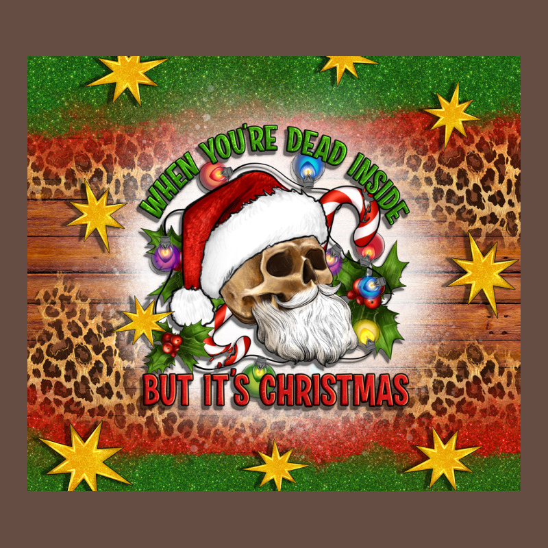 When You're Dead Inside But It's Christmas Long Sleeve Tee by Artiststas | Teevron