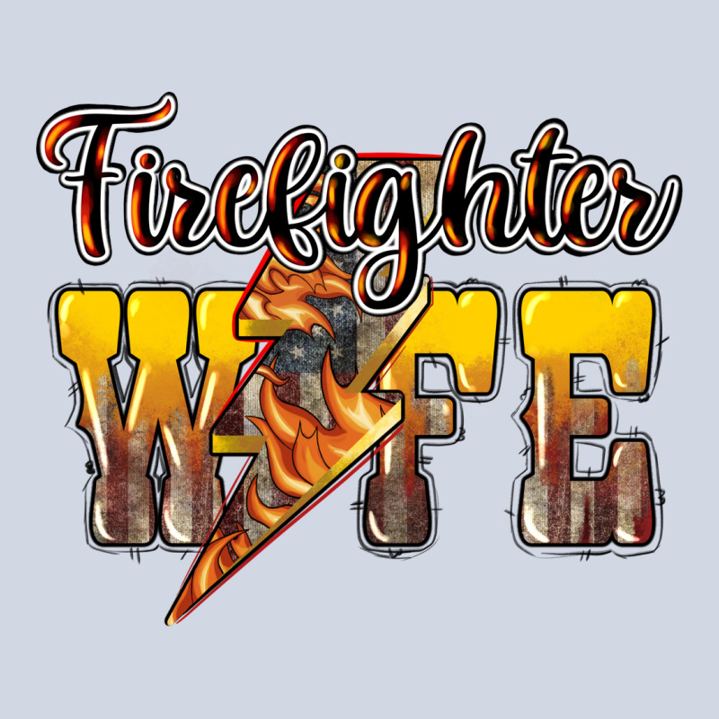 Firefighter Wife Lightning Bolt Premium Sweatshirt by NancyCooperArtShop | Teevron