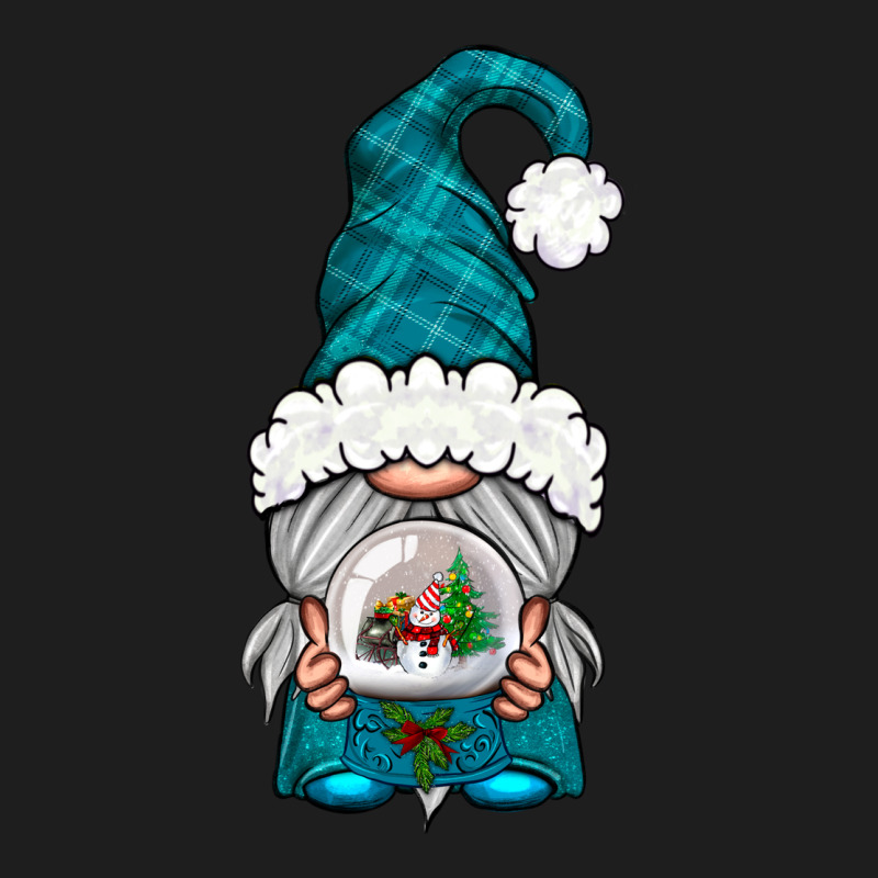 Winter Gnome With Snow Globe Heavyweight Hoodie by NancyCooperArtShop | Teevron