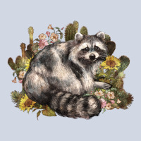 Floral Racoon Western Premium Sweatshirt | Teevron