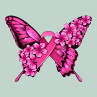 Pink Ribbon Breast Cancer Butterfly Zipper Hoodie | Teevron