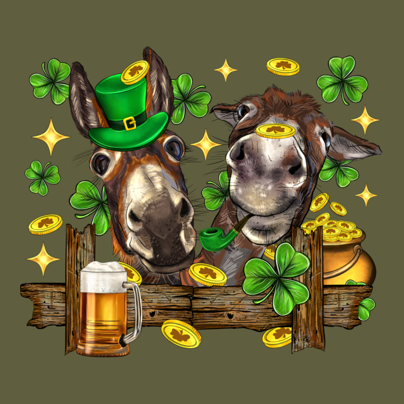 St. Patrick's Day Donkey Vintage Tee by Neo Western | Teevron