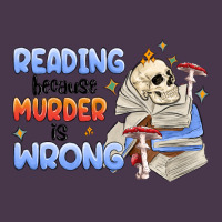 Reading Because Murder Is Wrong Heavyweight Hoodie | Teevron