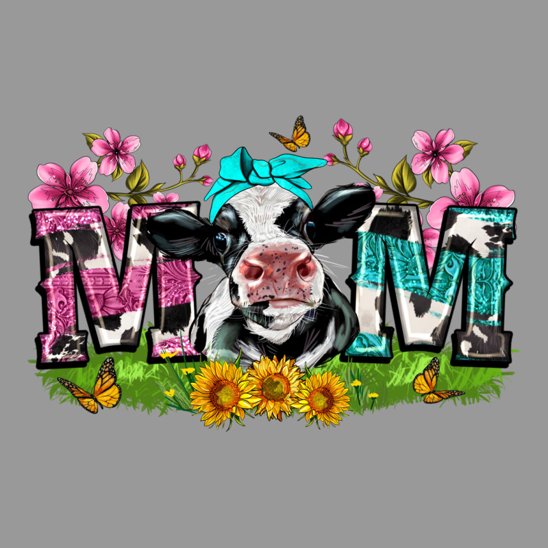 Mom With Cow Vintage Hoodie by Zillion Design Studio | Teevron