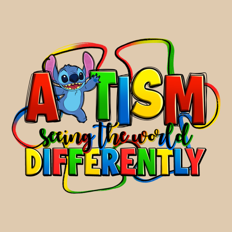Autism Stitch Seeing The World Differently Heavyweight Sweatshirt by Zillion Design Studio | Teevron