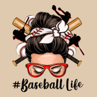 Baseball Life Messy Bun Heavyweight Sweatshirt | Teevron