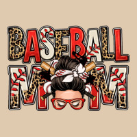 Baseball Mom Messy Bun Heavyweight Sweatshirt | Teevron