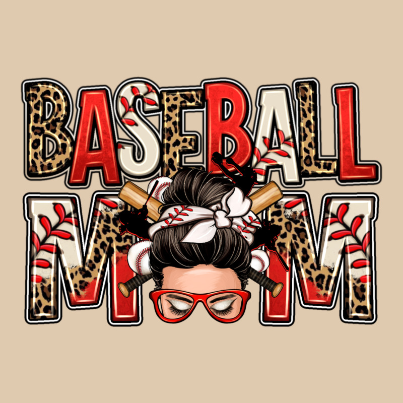 Baseball Mom Messy Bun Heavyweight Sweatshirt by Zillion Design Studio | Teevron