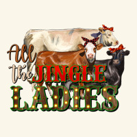 All The Jingle Ladies Christmas Cows Premium Hoodie | Teevron