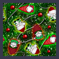 Christmas Gnomes Seamless Pattern Long Sleeve Tee | Teevron