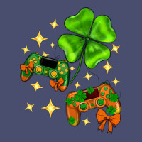 St. Patrick's Day With Game Control And Clover Vintage Tee | Teevron