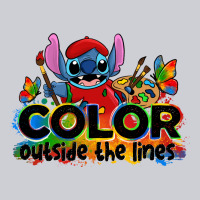 Color Outside The Lines Autism Stitch Heavyweight Sweatshirt | Teevron