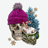 Winter Skeleton Skull Urban Heavy Tee | Teevron