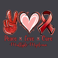 Peace Love Cure Multiple Myeloma Heavyweight Hoodie | Teevron