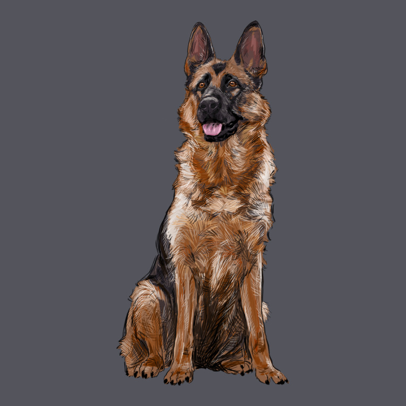 German Shepherd Vintage Hoodie by RanaPortraitStore | Teevron