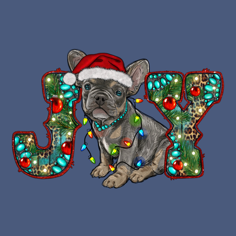 French Bulldog Christmas Joy Vintage Hoodie by RanaPortraitStore | Teevron