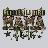 Glitter And Dirt Mama Of Both Heavyweight Sweatshirt | Teevron