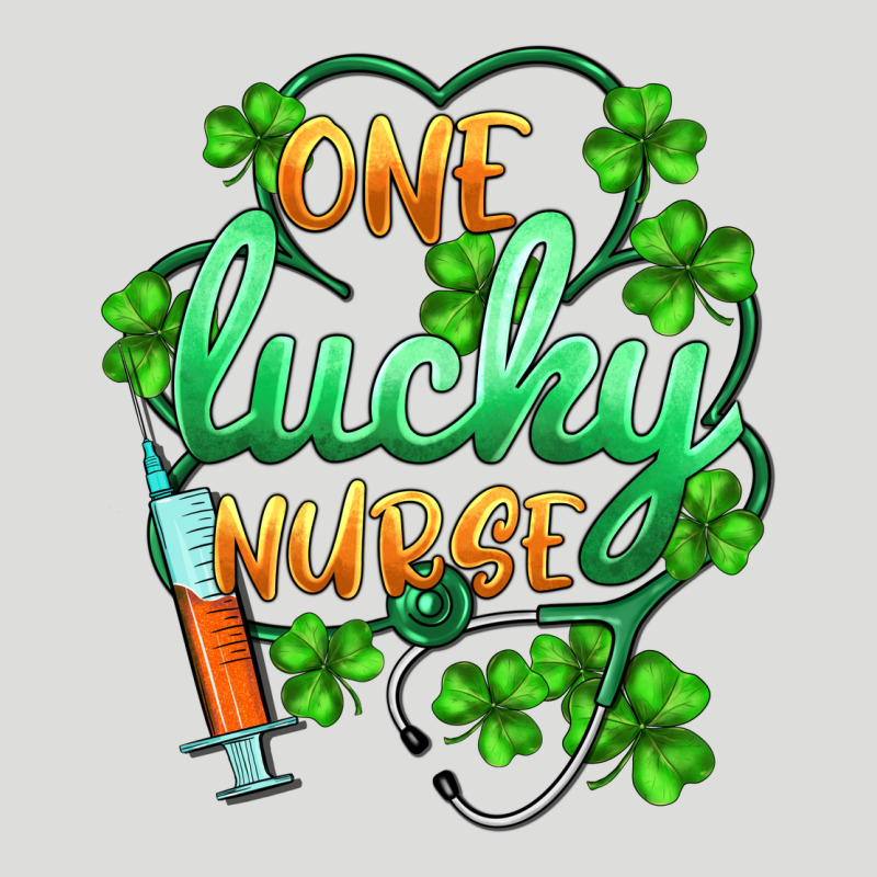 St.patricks One Lucky Nurse Zipper Hoodie by BarkalooDesign | Teevron