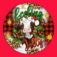 Christmas Feeling Jolly Cow Ornament Classic Tee | Teevron