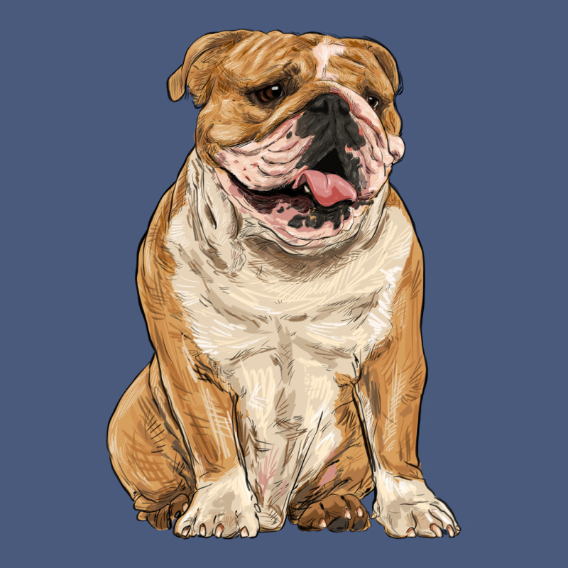 English Bulldog Vintage Hoodie by RanaPortraitStore | Teevron