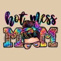 Hot Mess Mom Messy Bun Heavyweight Sweatshirt | Teevron