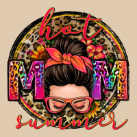 Hot Mom Summer Messy Bun Heavyweight Sweatshirt | Teevron