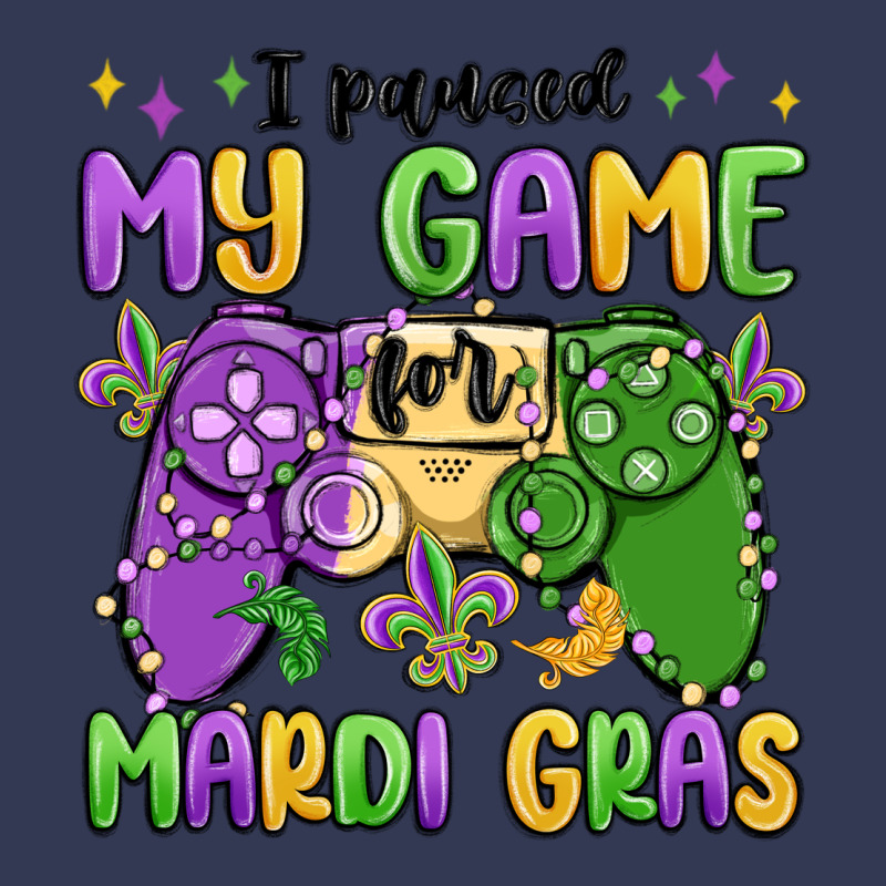 I Paused My Game For Mardi Gras Heavyweight Hoodie by MaliasSmallBusiness | Teevron