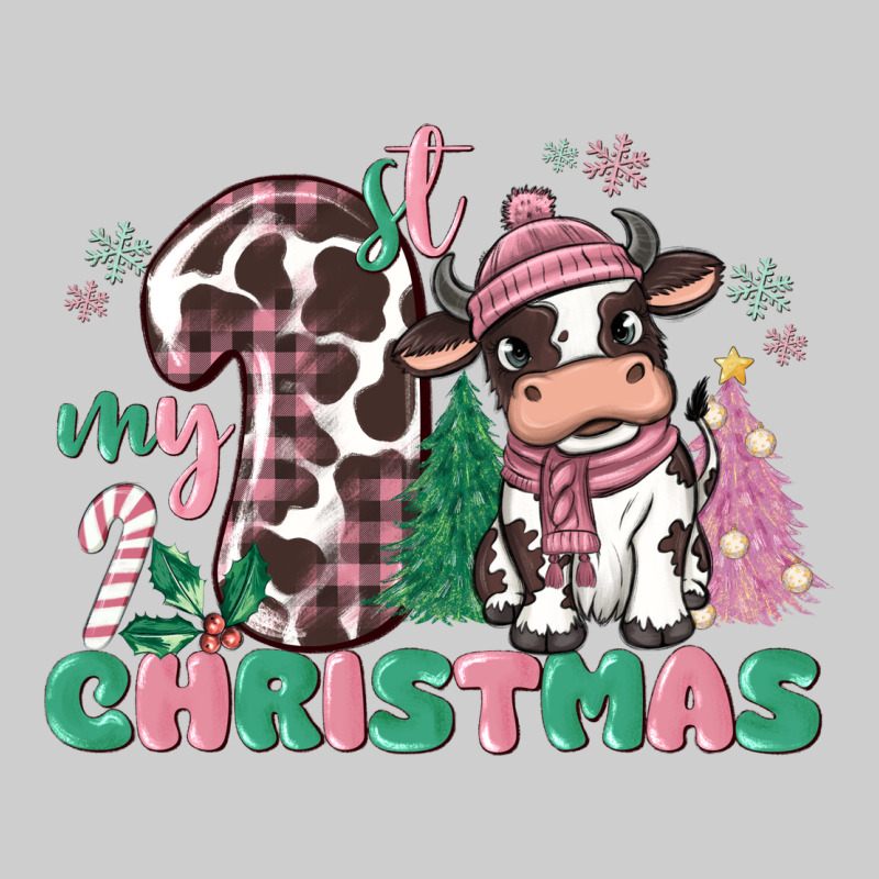 My First Christmas Cow Premium Sweatshirt by MaliasSmallBusiness | Teevron