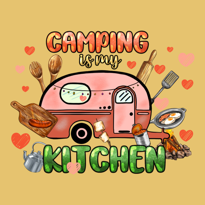 Camping Is My Kitchen Premium Sweatshirt by NancyCooperArtShop | Teevron