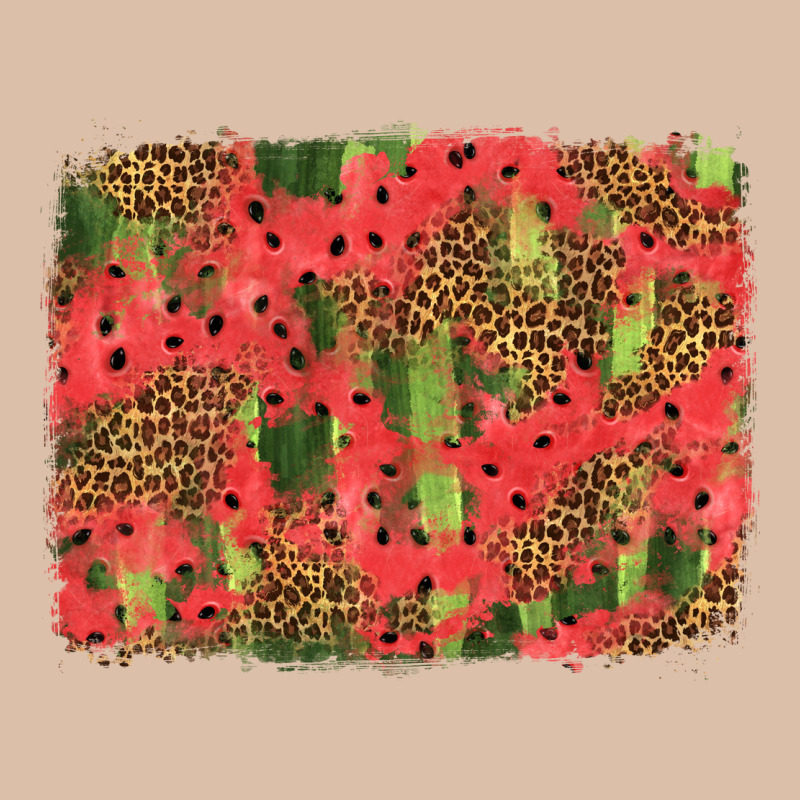 Watermelon Leopard Pattern Background Urban Heavy Tee by HRA Design Shop | Teevron