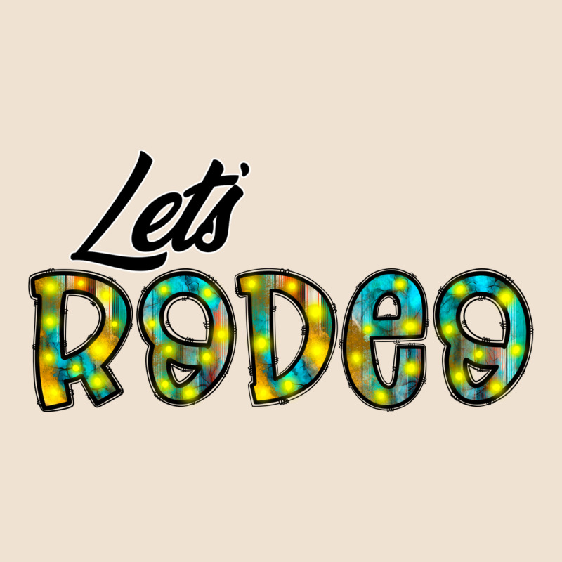 Let's Rodeo Urban Heavy Tee by CowhideDigitalArt | Teevron