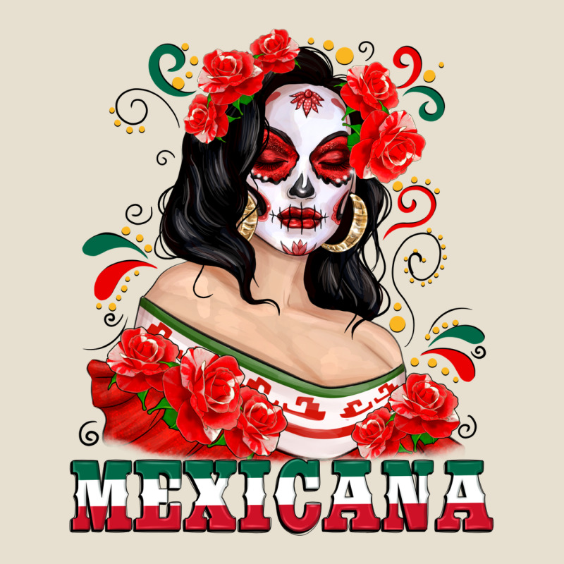 Mexicana With Skull Girl Urban Hoodie by texasbilliewilder | Teevron