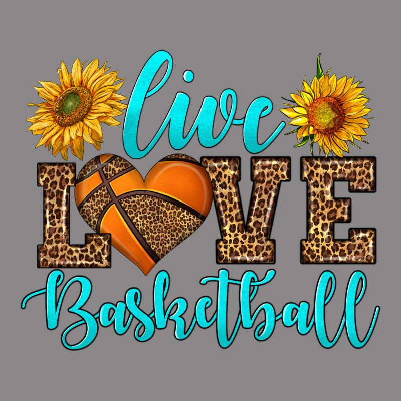 Live Love Basketball Vintage Tee by HRA Design Shop | Teevron