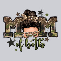 Mom Of Both Boys Messy Bun Heavyweight Sweatshirt | Teevron